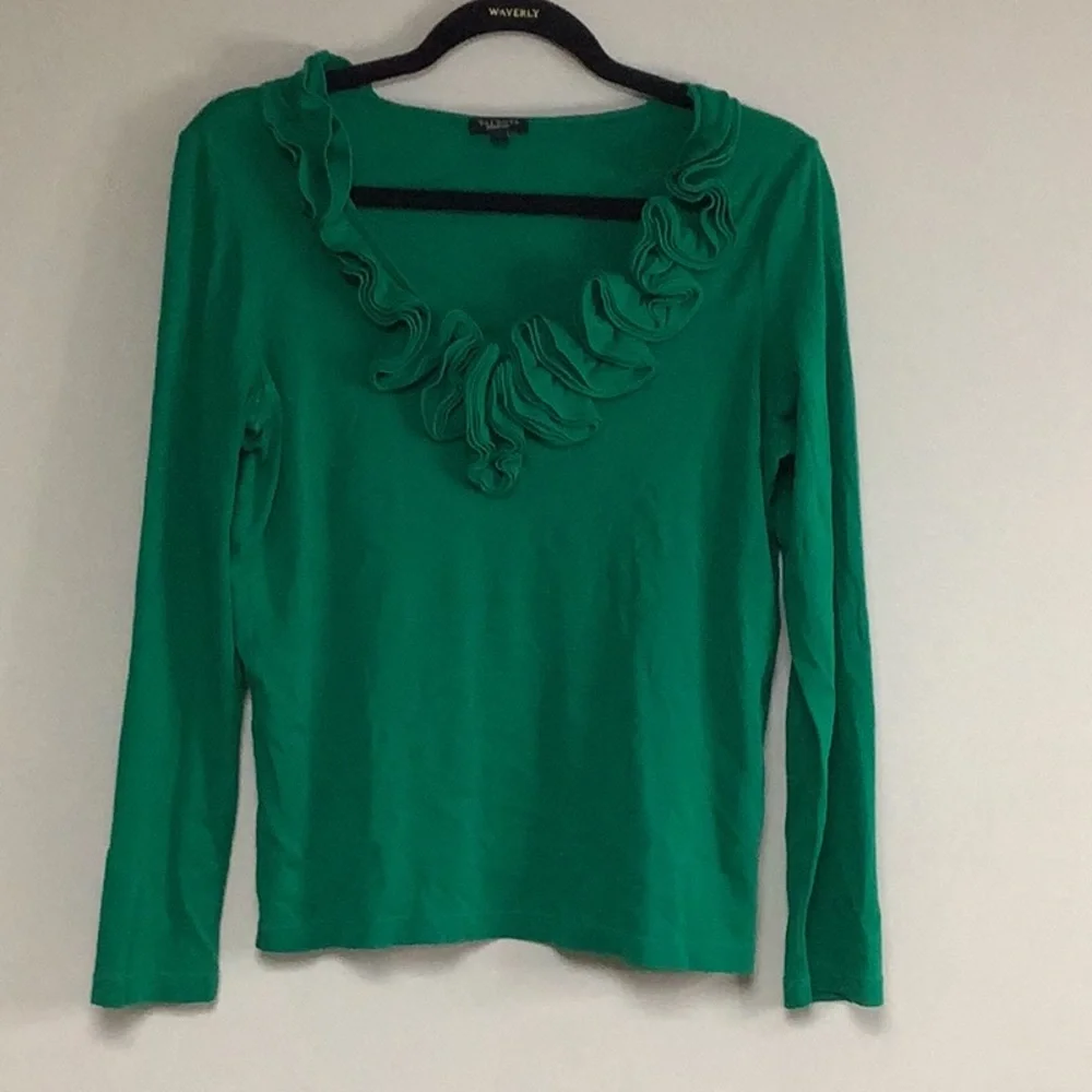 Talbots Women Long Sleeve Blouse